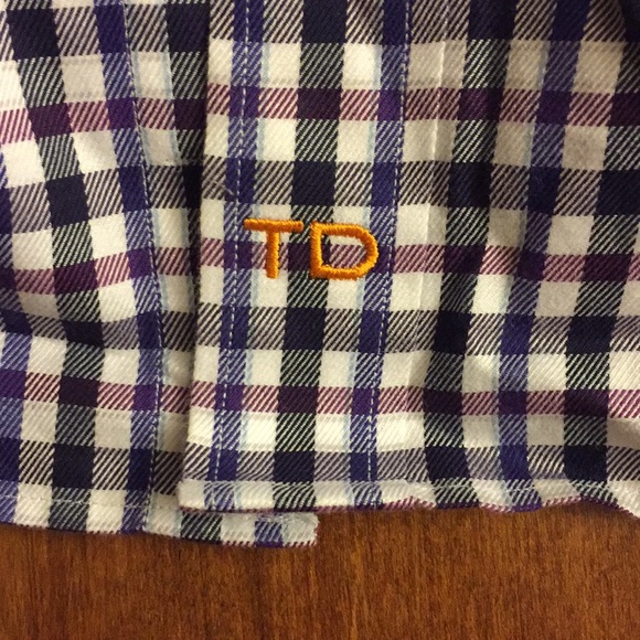 T. D. Thomas Dean Mens Shirt NWOT size M - Picture 6 of 7
